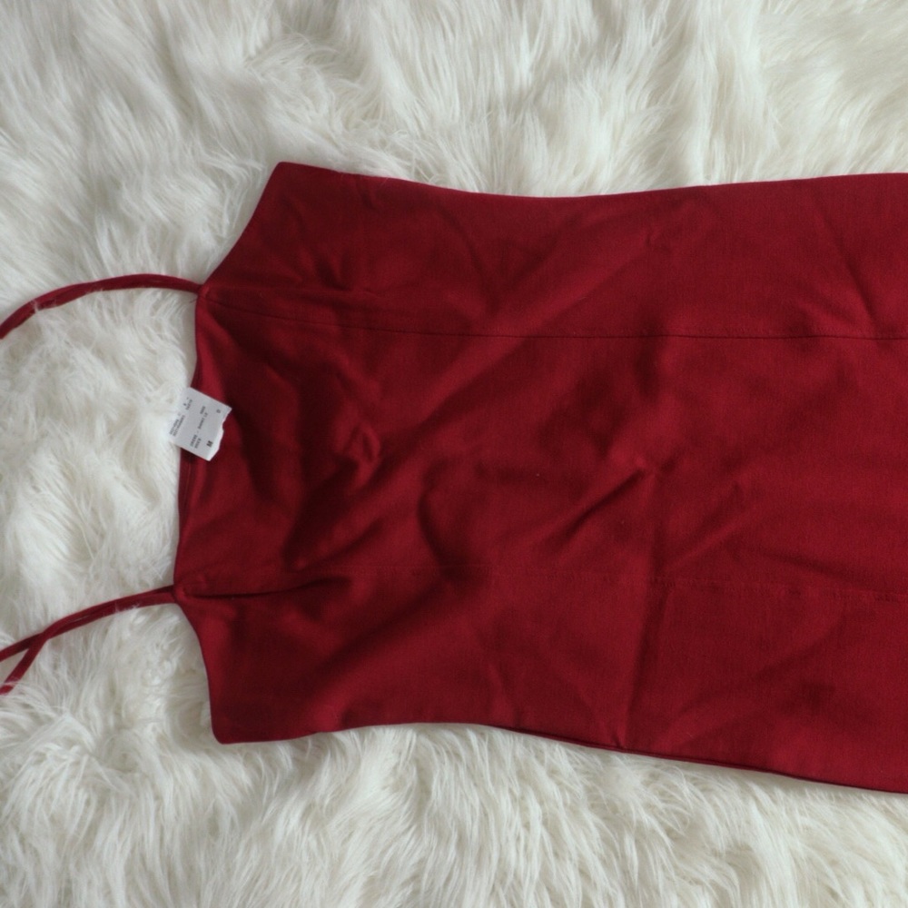 String strap Red Dress size M with tags
